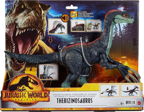  Figura De Acción Therizinosaurio Dominion Jurassic World