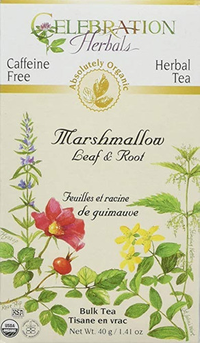 Celebración Herbals Marshmallow Leaf & Root Org 40 Gm, 0,02 