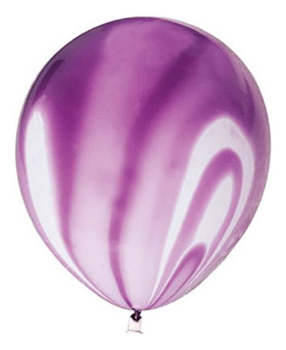 Globos Bombas Agata R12, Bombas Marmol X50u Morado