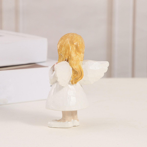 2 Estatua De Ángel Para Niña, Decoración Con, Artesanía