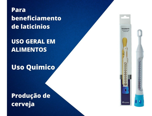 Imagem 4 de 5 de Termômetro Refrigeração, Laticínios, Cervejeiro -10 + 110ºc