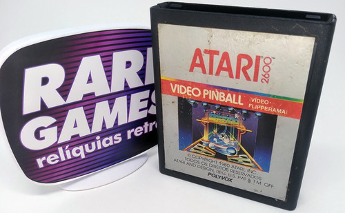 Video Pinball - Atari 2600 - Silver Label Polyvox