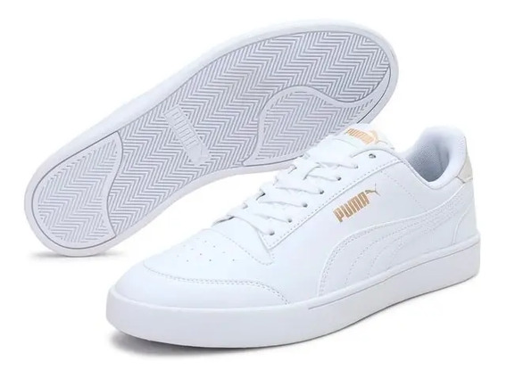 Calzado Puma Shuffle Caballero Blanco 309668 08 - Dinoel | Cuotas sin  interés