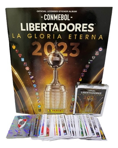 Album Conmebol Libertadores 2023 + 10 Sobres De Figuritas