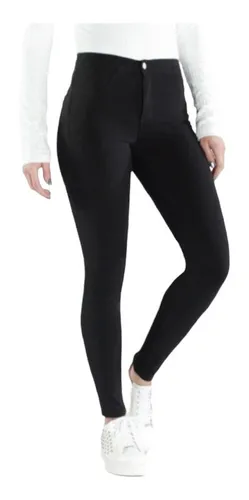 Pantalon negro de bengalina sales