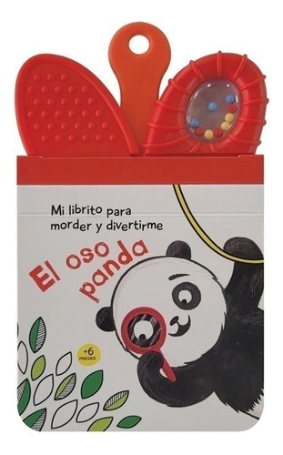Mi Librito Para Morder Y Divertirme: El Oso Panda, De Los Editores De Yoyo., Vol. 1. Editorial Yoyo, Tapa Blanda En Español, 2023
