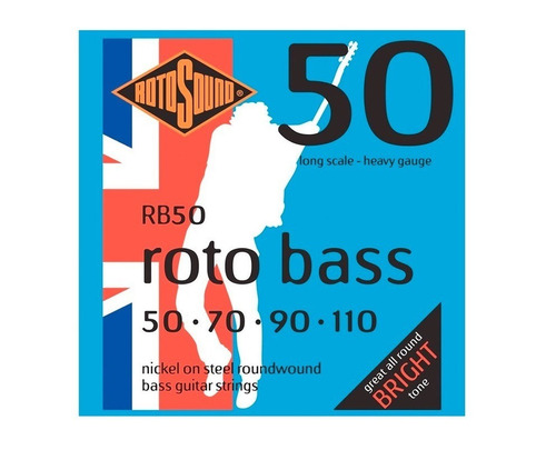 Rotosound Rb50 Encordado Bajo 4 Cuerdas 050