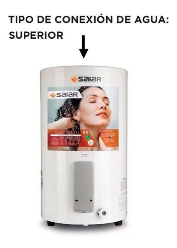 Termotanque Electrico De Pie Saiar 125 Lts Superior Tepc125