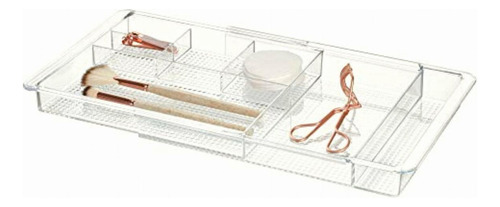 Interdesign Clarity Organizador De Maquillaje Transparente