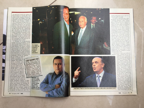 Revista Veja 31 Fernando Collor Lula José Ciro Gomes L203
