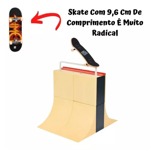 Pista Skate De Dedo Tech Deck Big Vert Wall + Skate - Sunny em