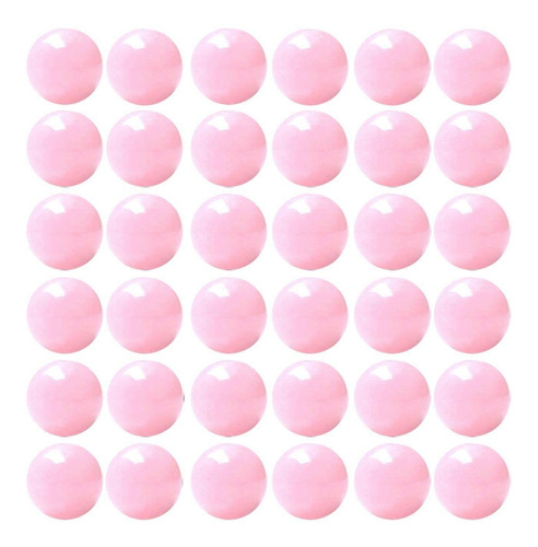 Cuentas De Bisutería 100 Pzs De Cuarzo Rosa 8 Mm Cmidy