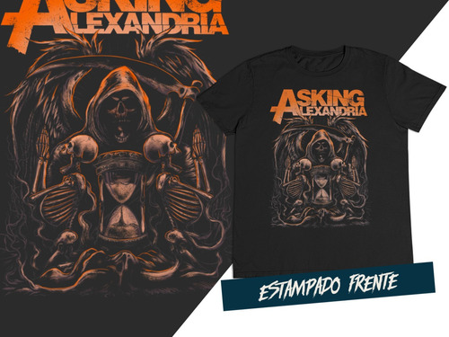 Camiseta Metalcore Asking Alexandria C1