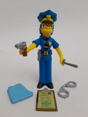 Marge Simpson Policía. Los Simpson Playmate Original Accesor