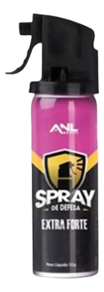 Spray De Defesa Anl Brasil 50 Ml Produto Legalizado Cor Rosa-chiclete
