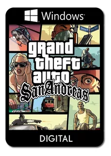Grand Theft Auto San Andreas Digital Versión Pc