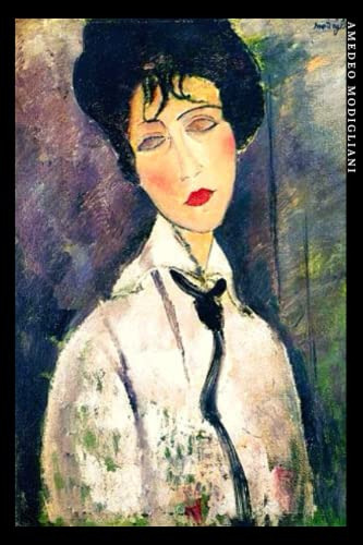 Amedeo Modigliani: Mujer Con Corbata Negra Cuaderno De Notas