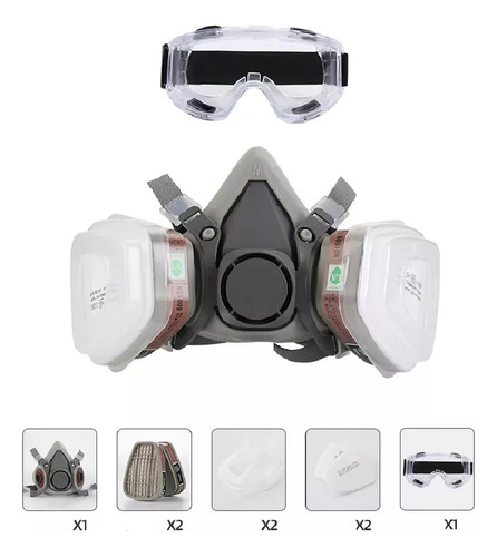 A Máscaras De Gás Para Respiradores, Viseiras, Capacetes E