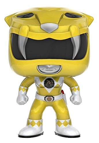 Funko Pop Tv: Power Rangers - Figura Ranger Amarillo Acción