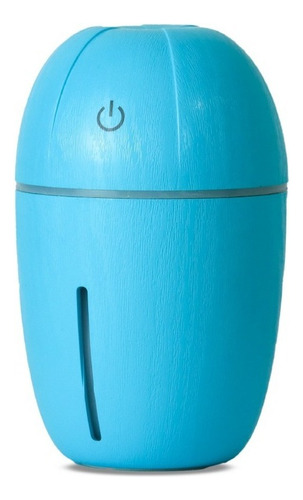 Humificador Portátil Difusor De Aromas Diseño Lemon 120ml Color Azul