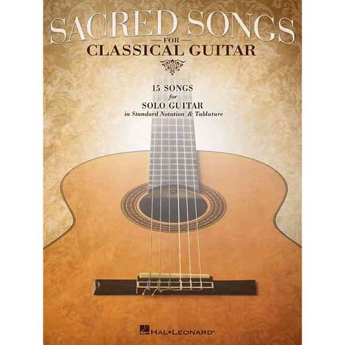 Cantos Sagrados Para Guitarra Clásica: Notación Estándar