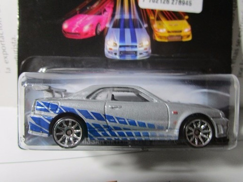 Nissan Skyline Rapido Furioso Escala 1/64 Hot Wheels