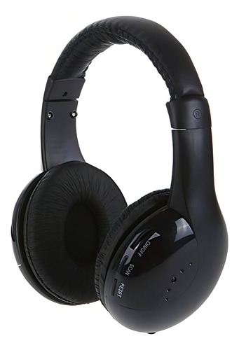 Auriculares Rf Inalámbricos Hifi Smartera Para Radio Fm, Pc