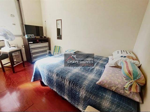 Apartamento Com 2 Dormitórios À Venda, 89 M² Por R$ 385.000,00 - Campo Grande - Santos/sp - Ap2943