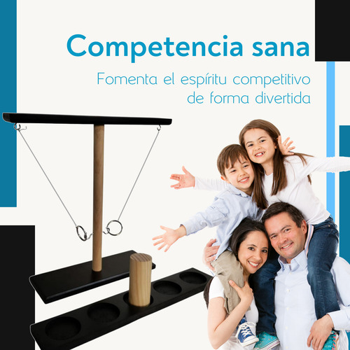 Juego De Beber Hook And Ring Toss Juego De Mesa Ganchos