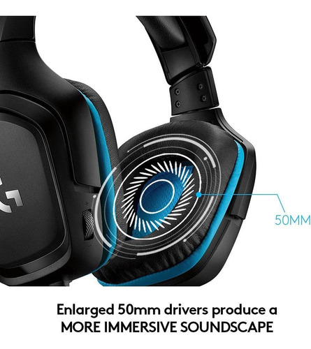 Auriculares Para Juegos Logitech G432 Dts Sonido Envolvente