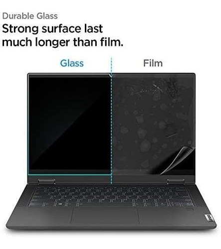 Imagen 6 de 7 de Vidrio Templado Spigen Para Lenovo Ideapad 14 Pupara Lgadas