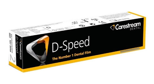 Películas Rx Intraoral D-speed 100 Unidades