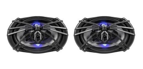 Bocinas 6x9 Con Luz Led Soundstream Lx690 400 Watts 4 Vias