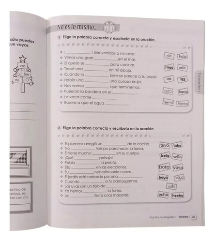 Practico Mi Ortografía 1/ Cuaderno De Trabajo/ Primaria/emu
