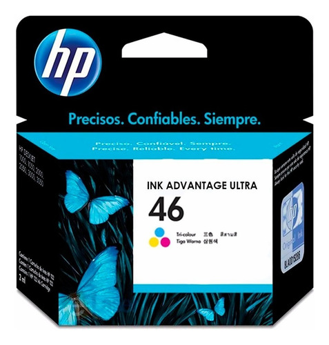 Cartucho Hp 46 Color Cz638al Original Garantia