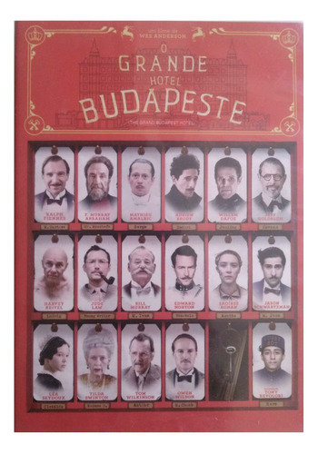 O Grande Hotel Budapeste Dvd Original