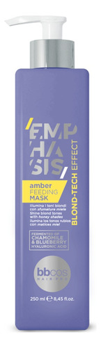 Mascarilla Tonificante Cabello Rubio Ambar Blondtech Bbcos