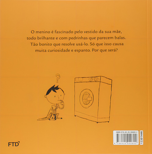 O Vestido Da Mamãe, De Dani Umpy. Editora Ftd, Capa Mole Em Português, 2014