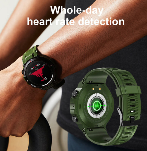 Reloj Inteligente K22 De 1,28 Pulgadas, Frecuencia Cardíaca