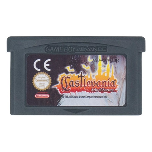 Juego Para Game Boy Advance Castlevania Aria Of Sorrow Ing.