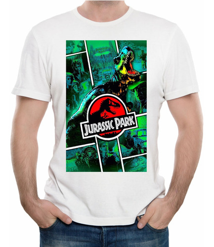 Playera Tyranosaurio Rex Jurassic Park Sublimada 02