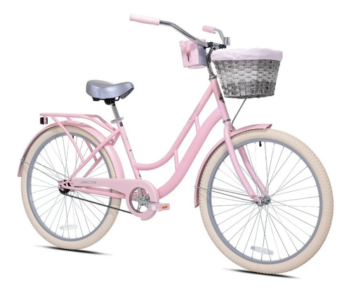 Imagen 4 de 7 de Bicicleta Kent 26 In. Charleston Ladies Cruiser Bike Pink