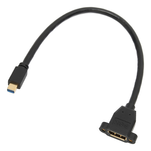 Cable Displayport 1.4 Mini Dp Macho Hembra Para Monitor