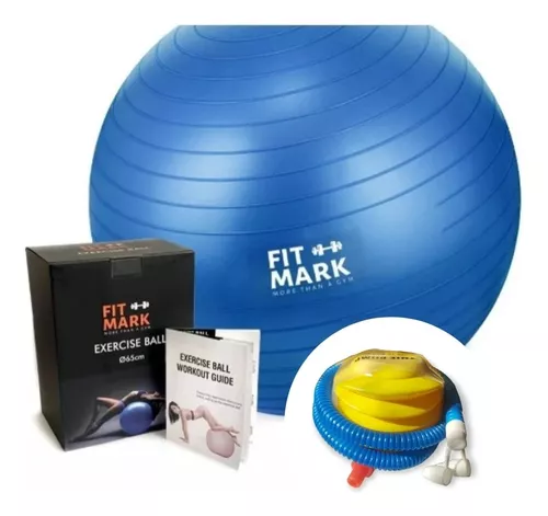 Pelota De Yoga 65 Cm Con Válvula 65cm Para Ejercicio Pilates - Impormel