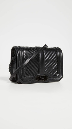 Bolso Cruzado Rebecca Minkoff Chevron Jumbo Love Mujer