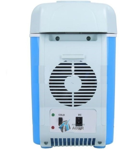 Imagen 4 de 5 de Conservadora Heladera Portatil Frio Calor Auto 7.5 Lts 12v