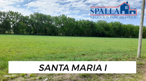 Lotes En Venta - Barrio Santa Maria I - Villa Astolfi, Pilar