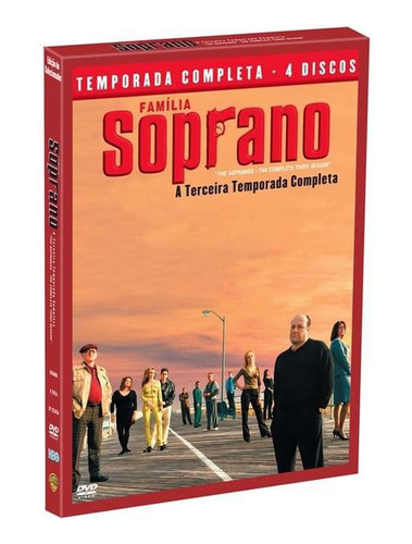 Família Soprano - Temporada 3 - Crime Suspense - 719 Min.