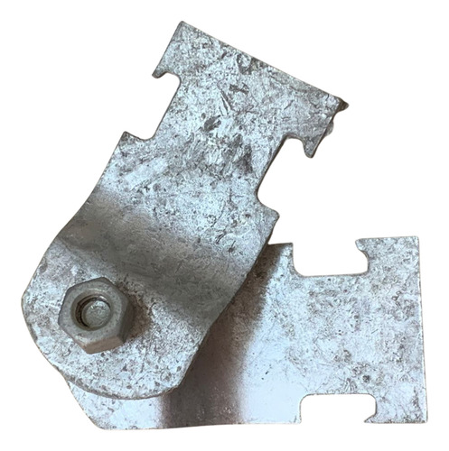 Pack 2un- Abrazadera Galvanizada Ruc 3/4 Para Riel Unistrut