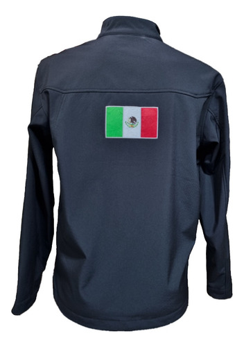Chamarra Casual Ariat Caballero Color Negro Bordado Mexico